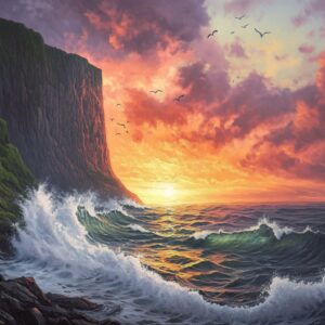 A lonely cliff
