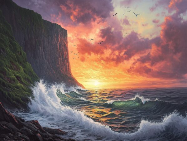 A lonely cliff